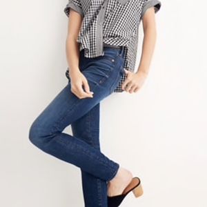 Madewell 8'' Skinny Jeans in Ames Wash